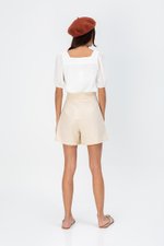 KEIRAN LINEN HIGHWAIST SHORTS