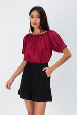 KEIRAN LINEN HIGHWAIST SHORTS
