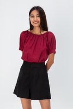 KEIRAN LINEN HIGHWAIST SHORTS