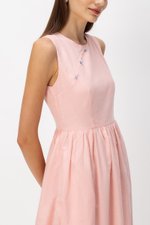 SABRINA EYELET CHEONGSAM DRESS