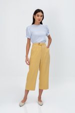 ELISABETTA COTTON PUFF SLEEVE TOP