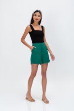 ASTERIA LINEN HIGHWAIST SHORTS
