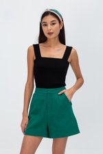 ASTERIA LINEN HIGHWAIST SHORTS