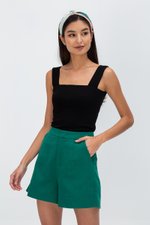 ASTERIA LINEN HIGHWAIST SHORTS