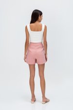 ASTERIA LINEN HIGHWAIST SHORTS