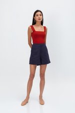 ASTERIA LINEN HIGHWAIST SHORTS