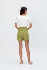 ASTERIA LINEN HIGHWAIST SHORTS