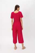 SHERRY PUFF SLEEVE JUMPSUIT