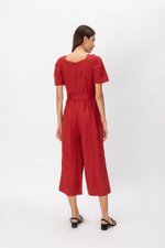 SHERRY PUFF SLEEVE JUMPSUIT
