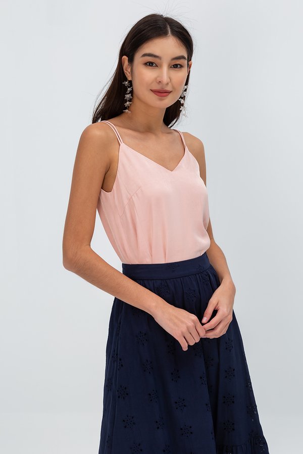 DANYON TENCEL STRAPPY BACK CAMI TOP