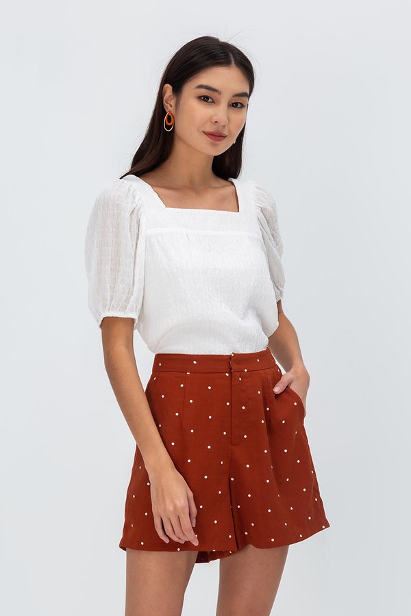 ANNIE POLKADOT SHORTS