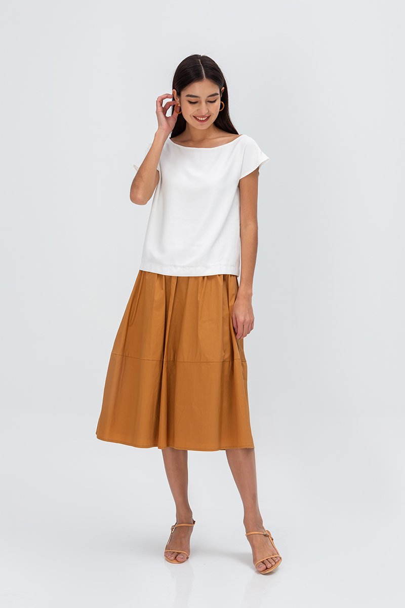 CLARETA OFF SHOULDER TOP