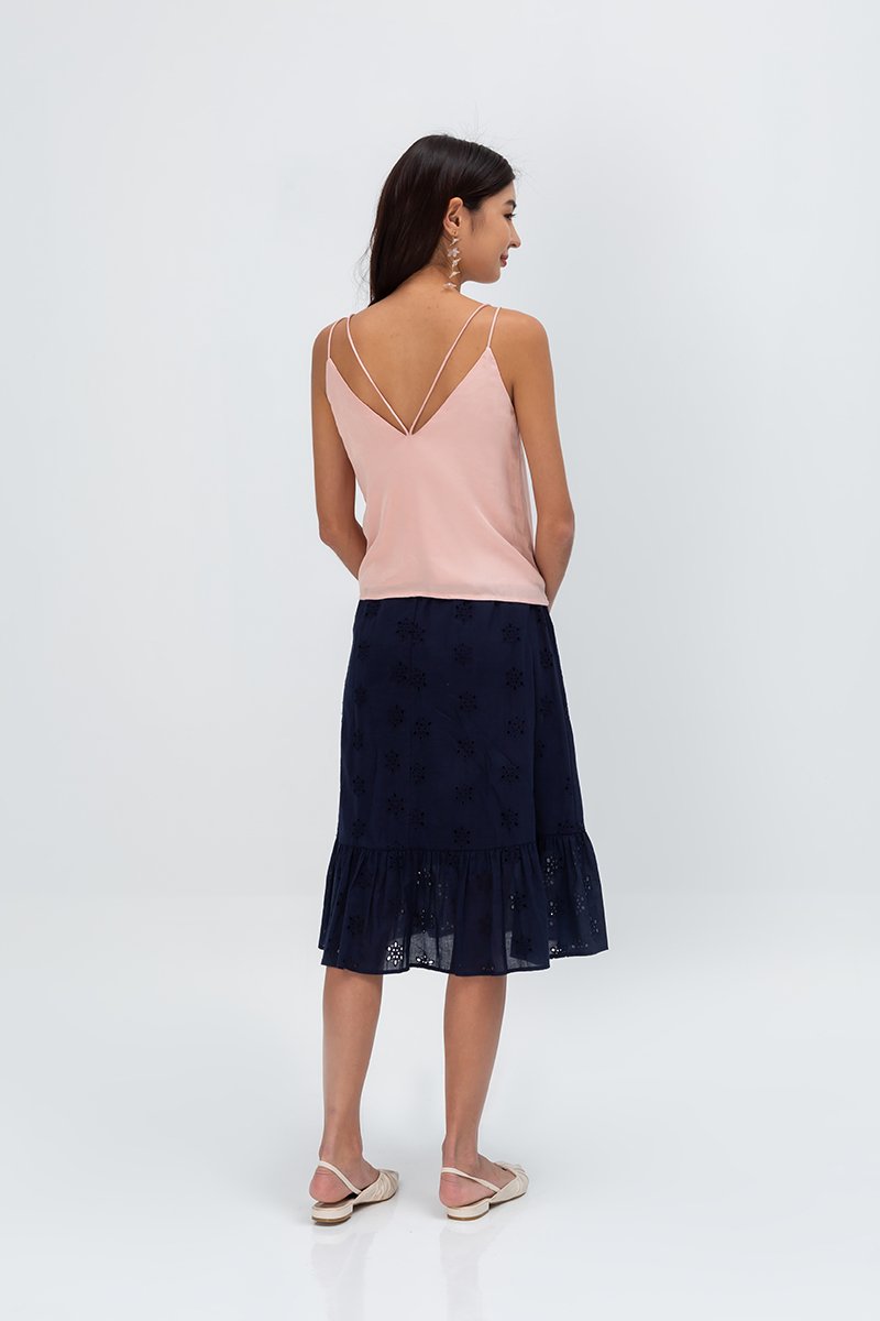 DANYON TENCEL STRAPPY BACK CAMI TOP
