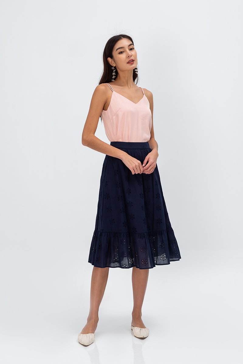 DANYON TENCEL STRAPPY BACK CAMI TOP