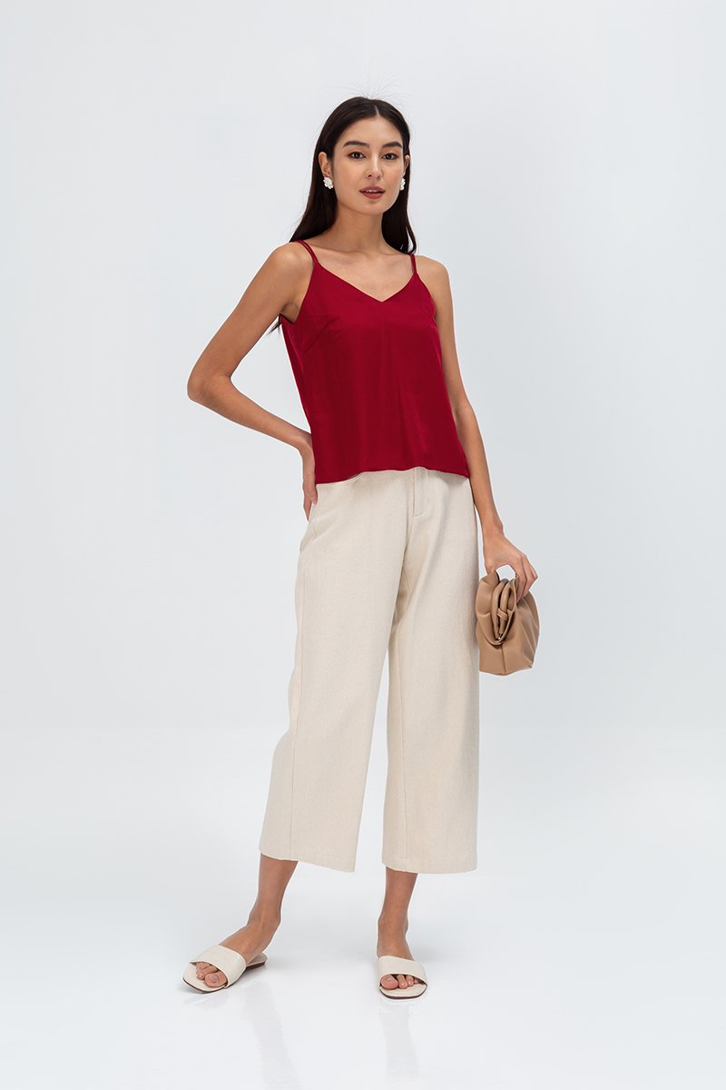 DANYON TENCEL STRAPPY BACK CAMI TOP