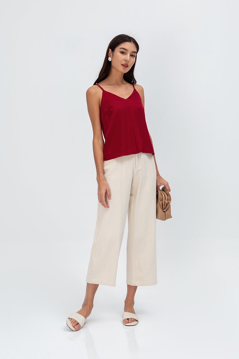 DANYON TENCEL STRAPPY BACK CAMI TOP
