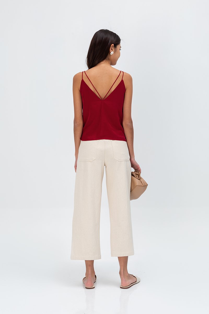 DANYON TENCEL STRAPPY BACK CAMI TOP