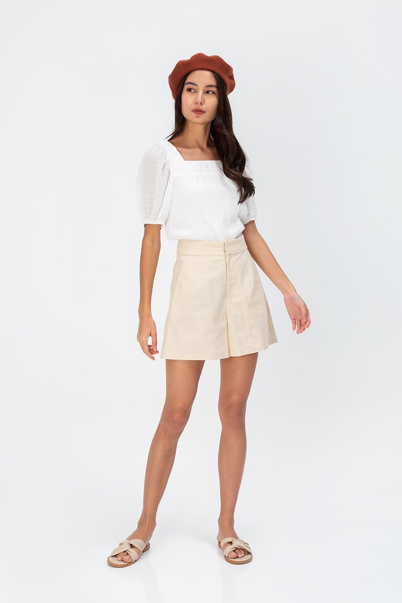 KEIRAN LINEN HIGHWAIST SHORTS
