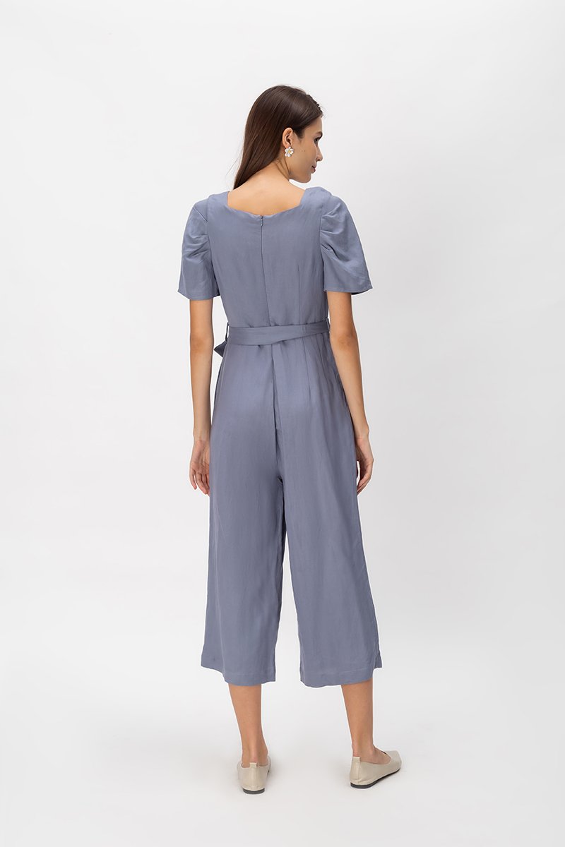 SHERRY PUFF SLEEVE JUMPSUIT