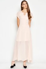 RENESME SPLIT HEM MAXI DRESS RENESME SPLIT HEM MAXI DRESS