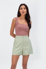 OAKLYNN BASIC HIGHWAIST SHORTS