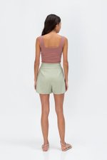 OAKLYNN BASIC HIGHWAIST SHORTS