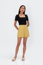 OAKLYNN BASIC HIGHWAIST SHORTS