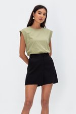 OAKLYNN BASIC HIGHWAIST SHORTS