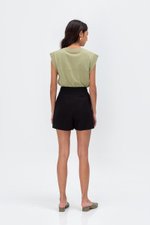 OAKLYNN BASIC HIGHWAIST SHORTS