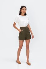 OAKLYNN BASIC HIGHWAIST SHORTS