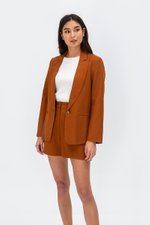 OAKLYNN BASIC HIGHWAIST SHORTS