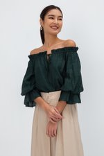 RUBY OFFSHOULDER BALLOON SLEEVE TOP RUBY OFFSHOULDER BALLOON SLEEVE TOP