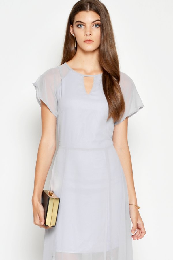 RENESME SPLIT HEM MAXI DRESS