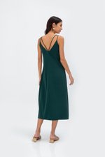 NISHA STRAPPY BACK MIDI DRESS