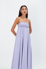 CECILIA SMOCKED MAXI DRESS