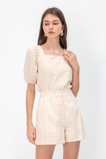 ELIANA GINGHAM SHORTS