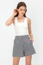 ELIANA GINGHAM SHORTS