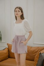 FAYA COTTON ELASTIC SHORTS