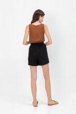 FAYA COTTON ELASTIC SHORTS