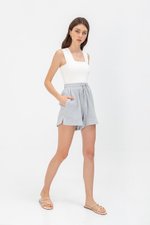 FAYA COTTON ELASTIC SHORTS