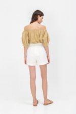 FAYA COTTON ELASTIC SHORTS