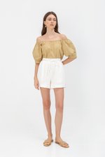 FAYA COTTON ELASTIC SHORTS