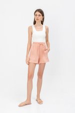 FAYA COTTON ELASTIC SHORTS