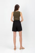 JACINDA SCALLOP SHORTS