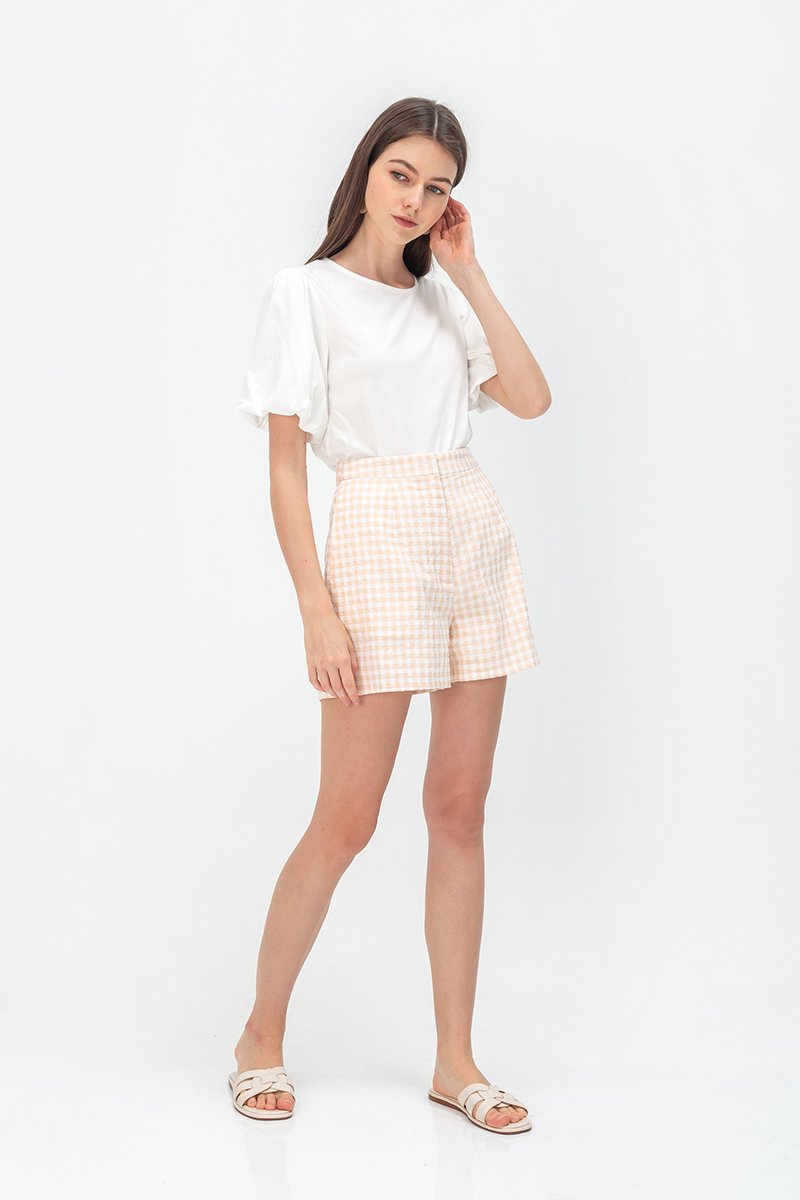 ELIANA GINGHAM SHORTS