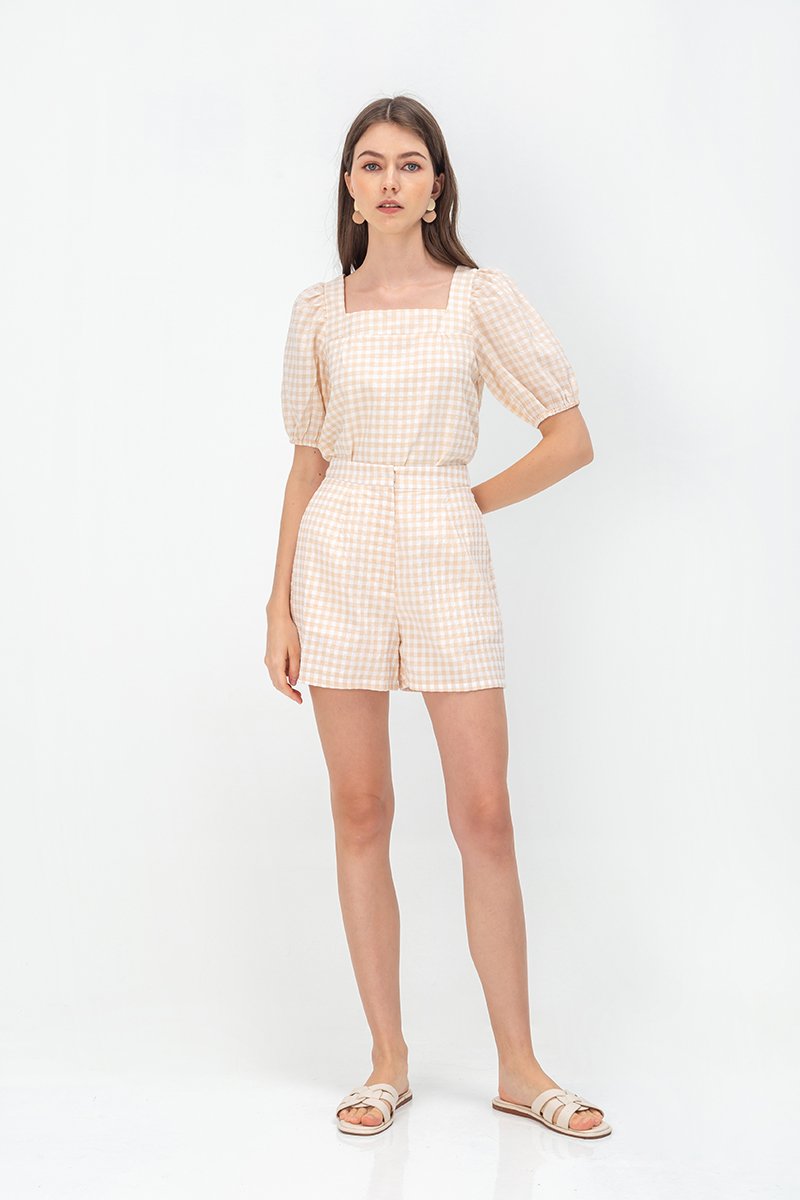 ELIANA GINGHAM SHORTS