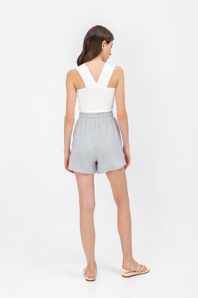 FAYA COTTON ELASTIC SHORTS