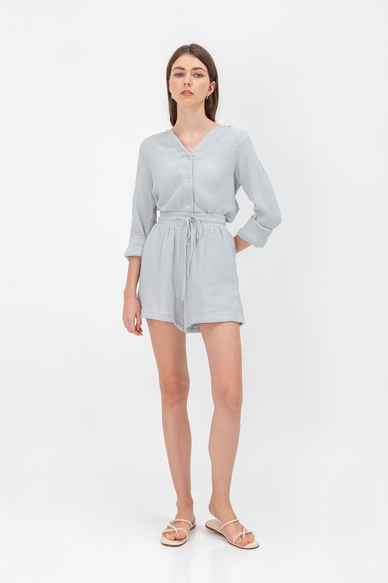 FAYA COTTON ELASTIC SHORTS