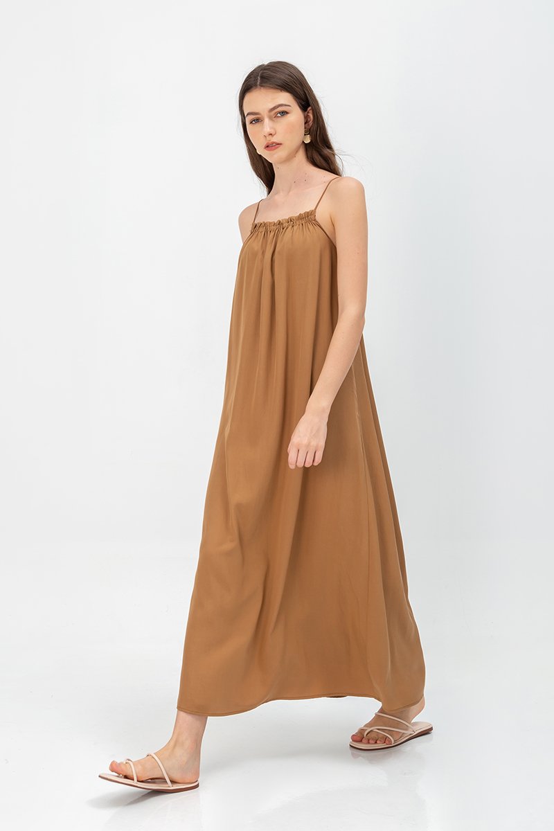 GABRIELA BACK DETAIL MAXI DRESS