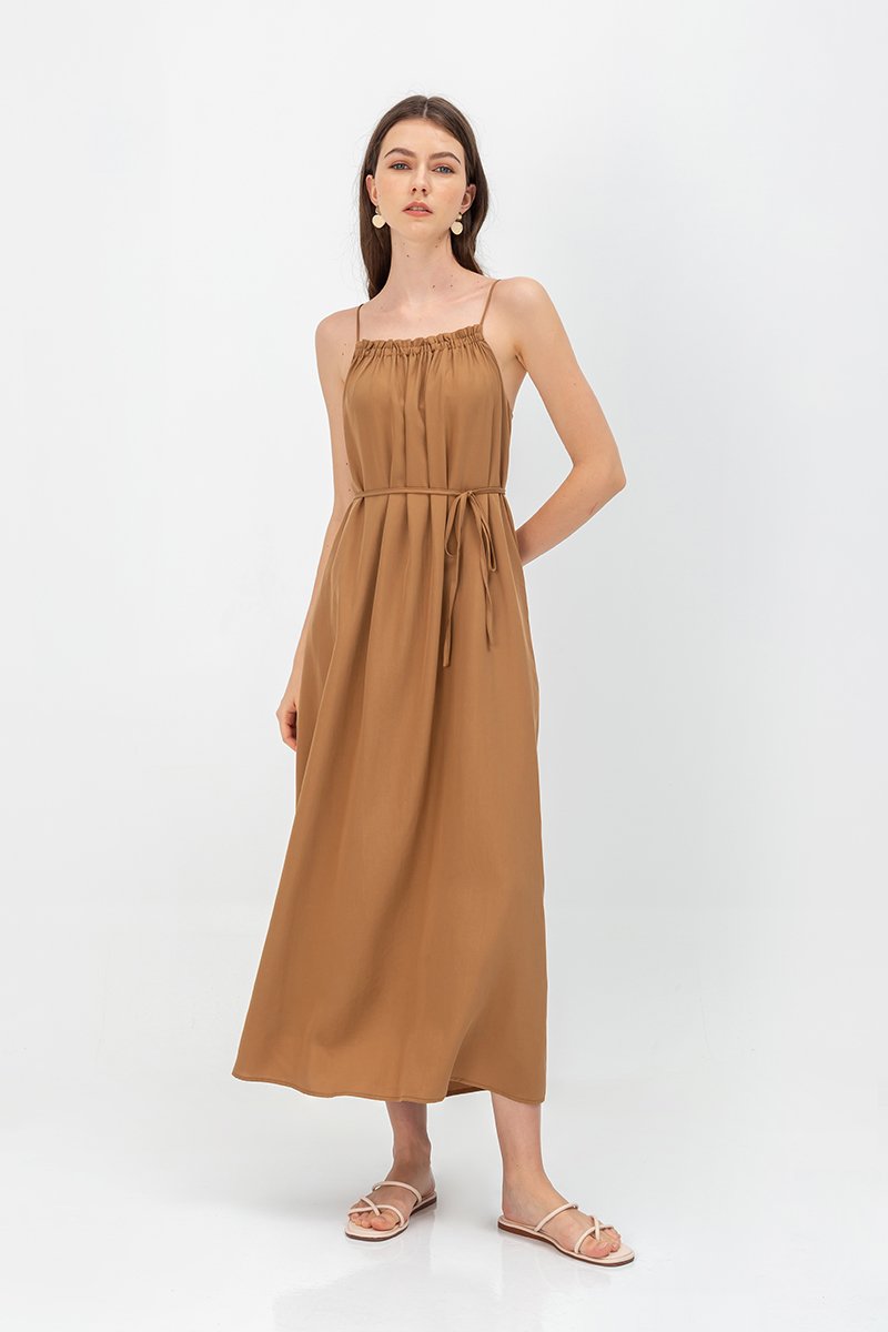 GABRIELA BACK DETAIL MAXI DRESS
